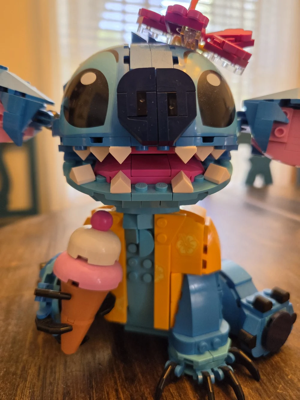 LEGO Disney Stitch Buildable Figure in Blue, Pink and Orange